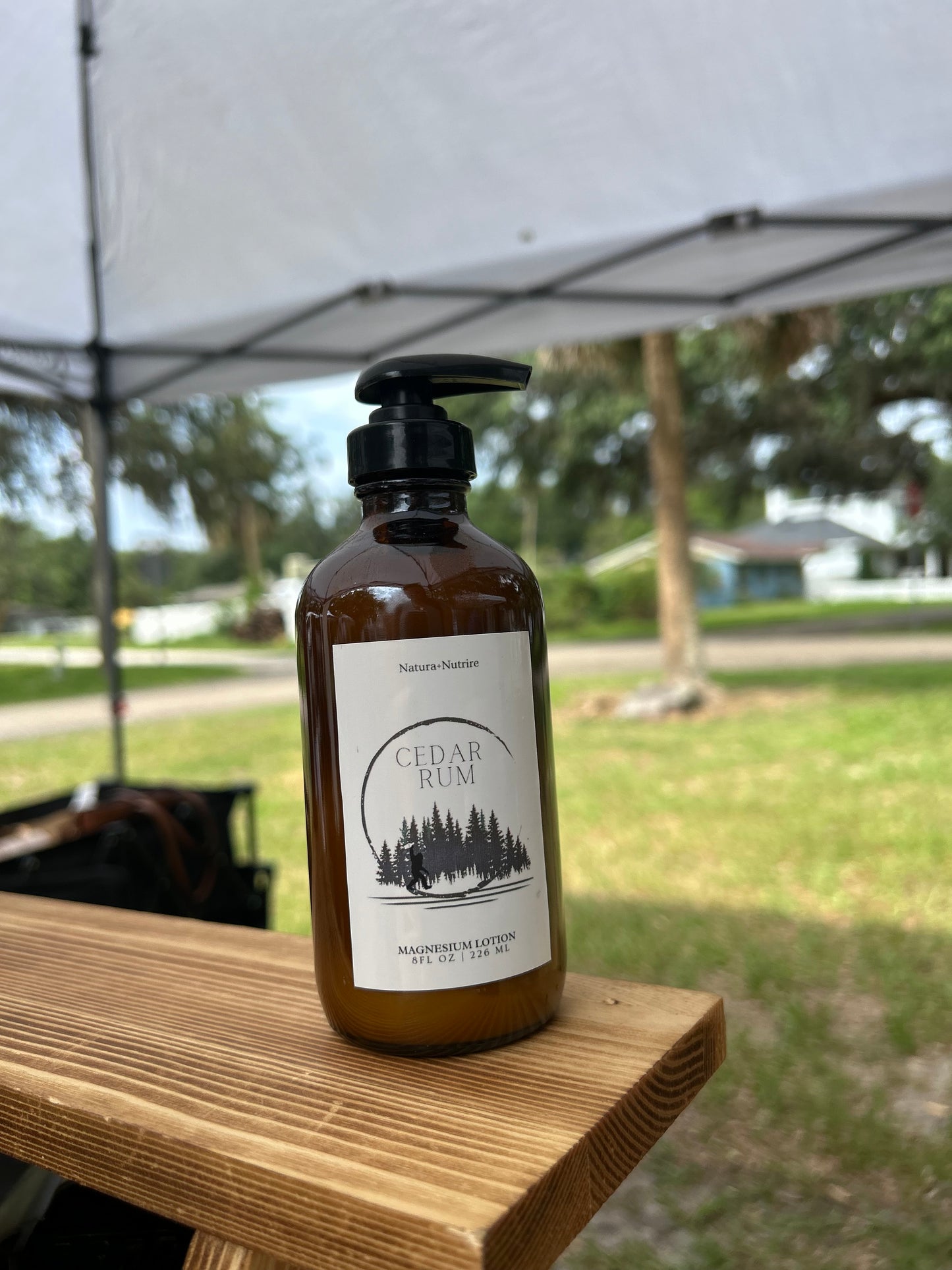 Cedar Rum Magnesium Lotion
