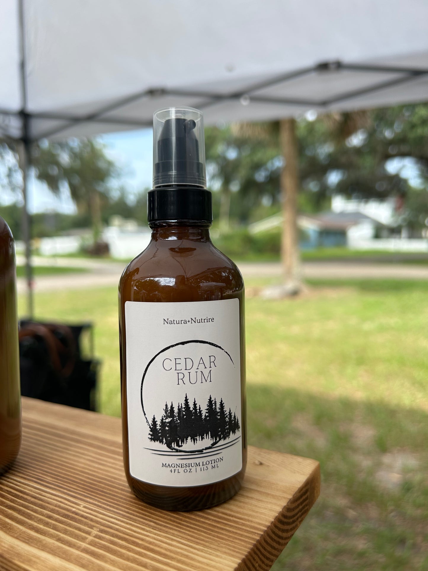 Cedar Rum Magnesium Lotion