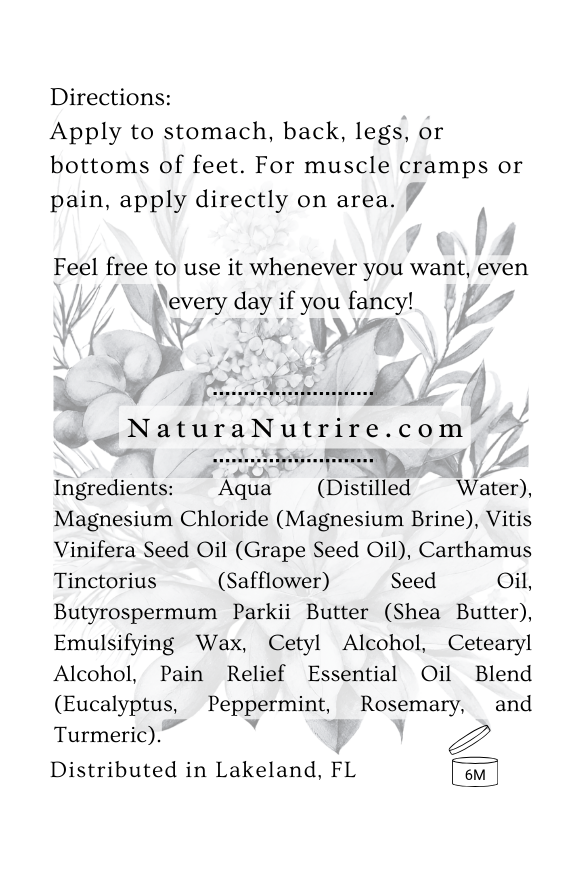 Revive Magnesium Lotion | Energizing Pain Relief with Natural Oils