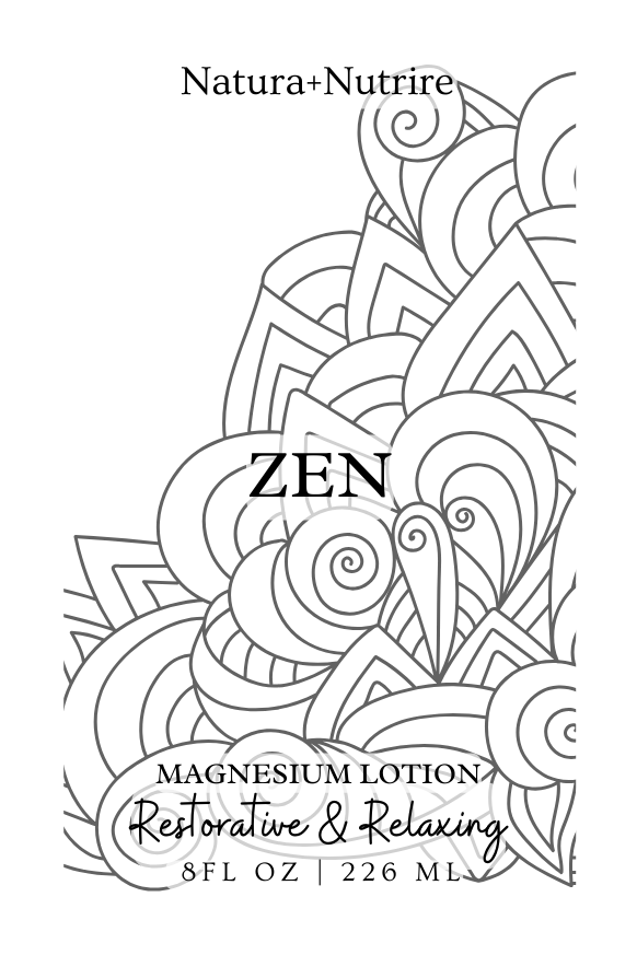 Zen Magnesium Lotion (Unscented) | Natural Calm for Sensitive Skin