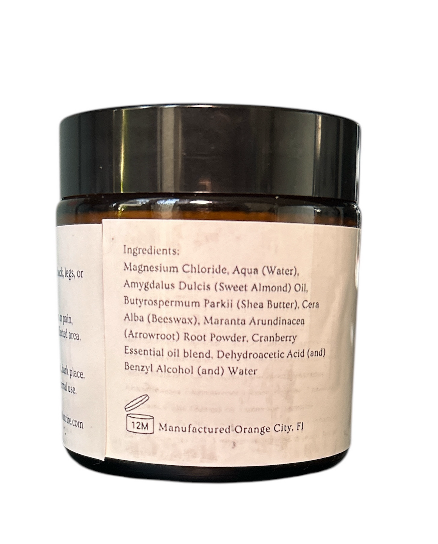 Cedar Rum Magnesium Cream