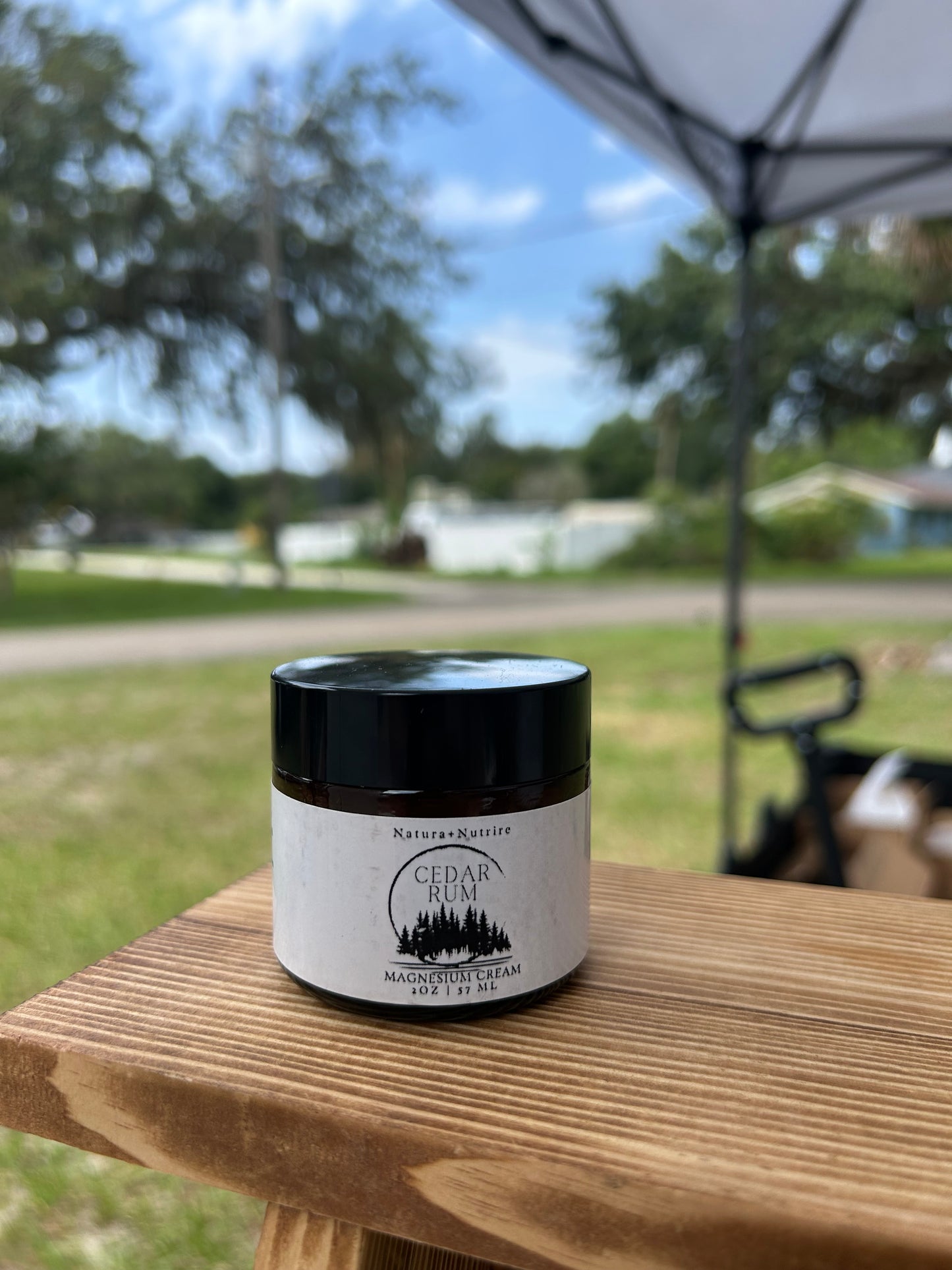 Cedar Rum Magnesium Cream