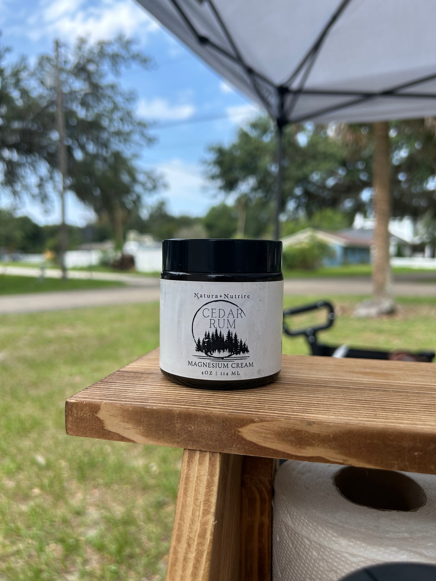Cedar Rum Magnesium Cream
