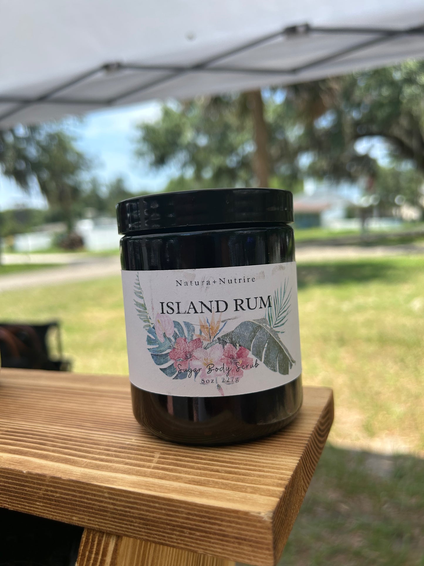 Island Rum Whipped Sugar Scrub | Detox, Glow & Hydrate Naturally
