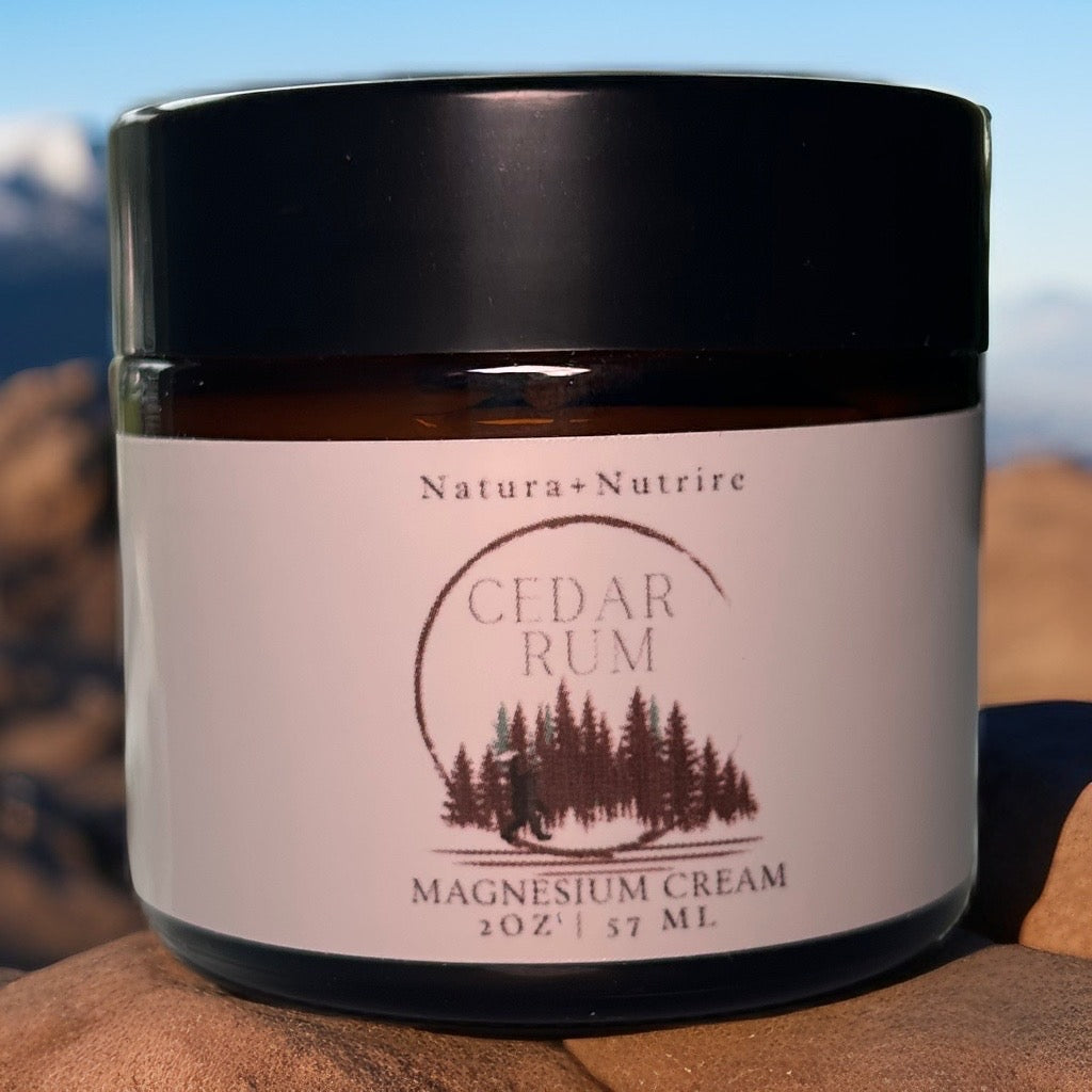 Cedar Rum Magnesium Cream