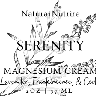 Serenity Magnesium Cream | Natural Calm with Lavender & Frankincense