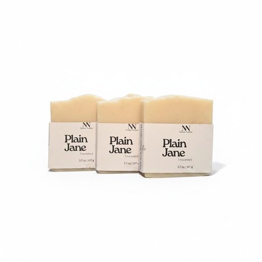 Plain Jane Handcrafted Soap (Unscented)