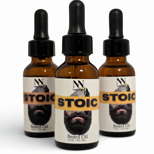 Natural Conditioning Beard Oil for Growth, Softness & Itch Relief