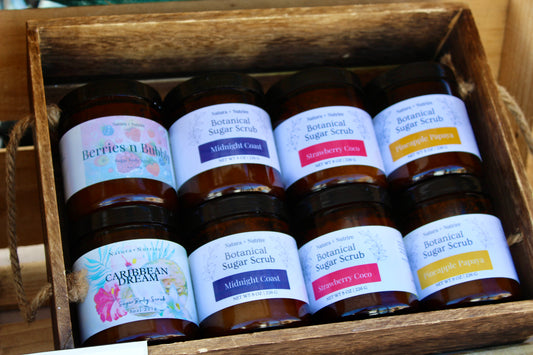 Exfoliating and Moisturizing Whipped Sugar Scrub