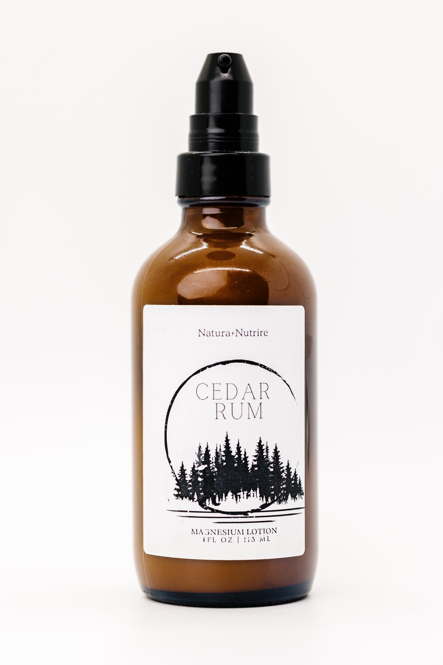 Cedar Rum Magnesium Lotion | Nourish & Relax Your Skin