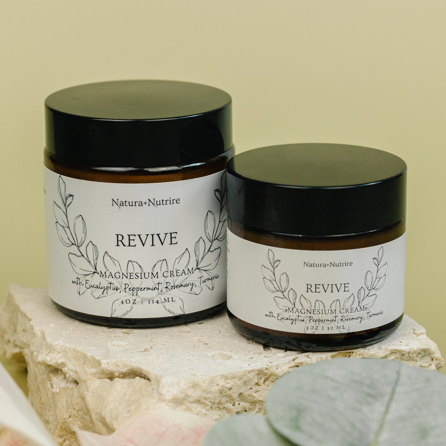 Revive Magnesium Cream | Natural Relief with Invigorating Essential Oils