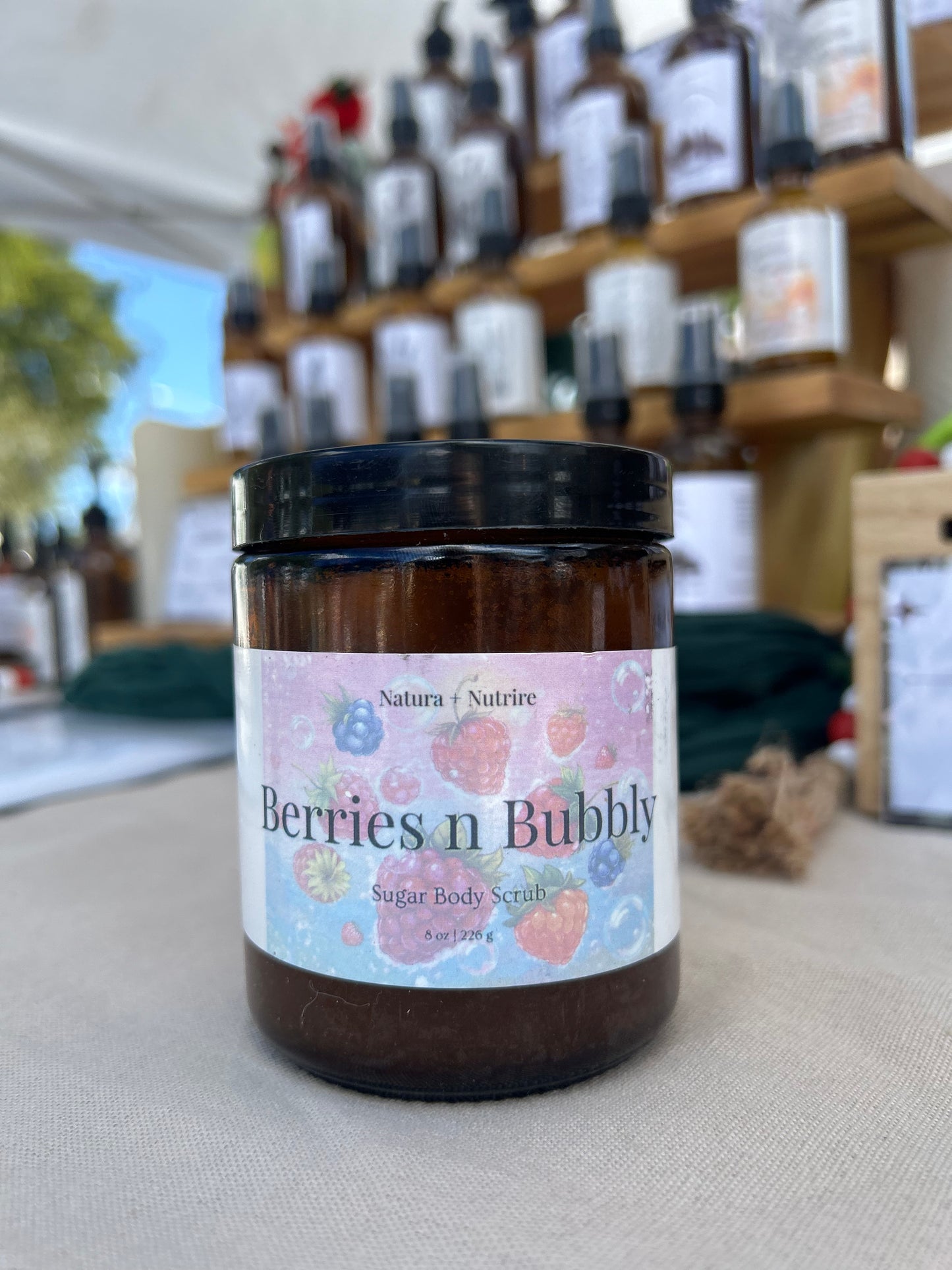 Exfoliating and Moisturizing Whipped Sugar Scrub