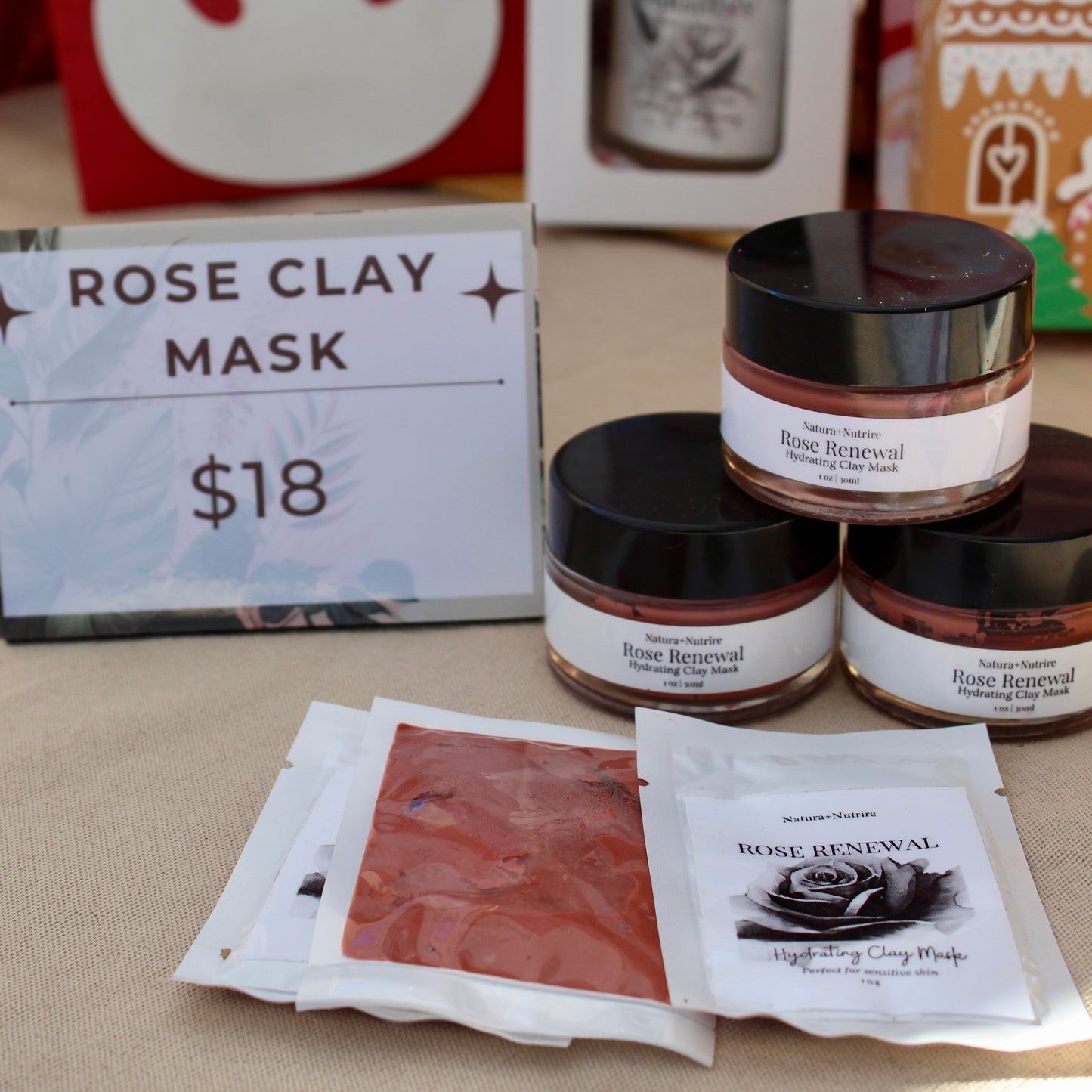 Rose Renewal Clay Face Mask
