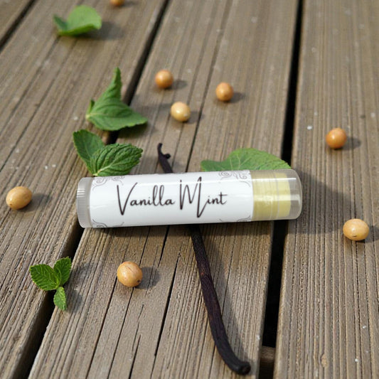 Vanilla Mint Olive Oil Lip Balm