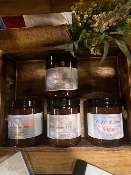 Exfoliating and Moisturizing Whipped Sugar Scrub