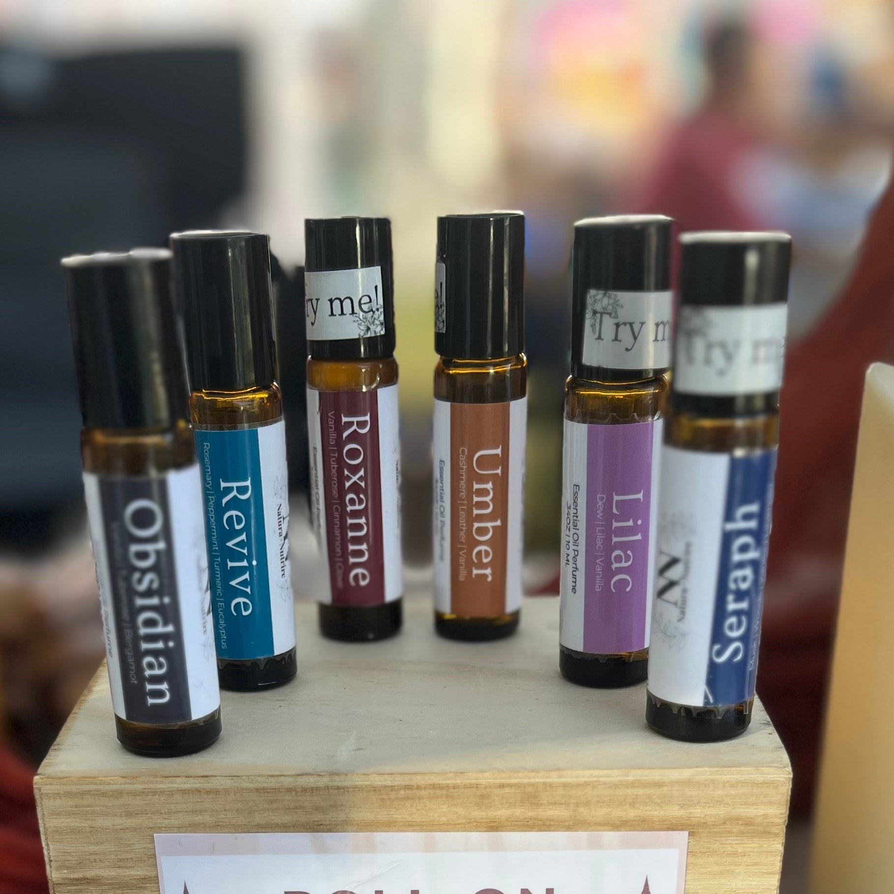 Obsidian Luxury Roll-On Perfume | A Luminous Balance of Darkness and Light