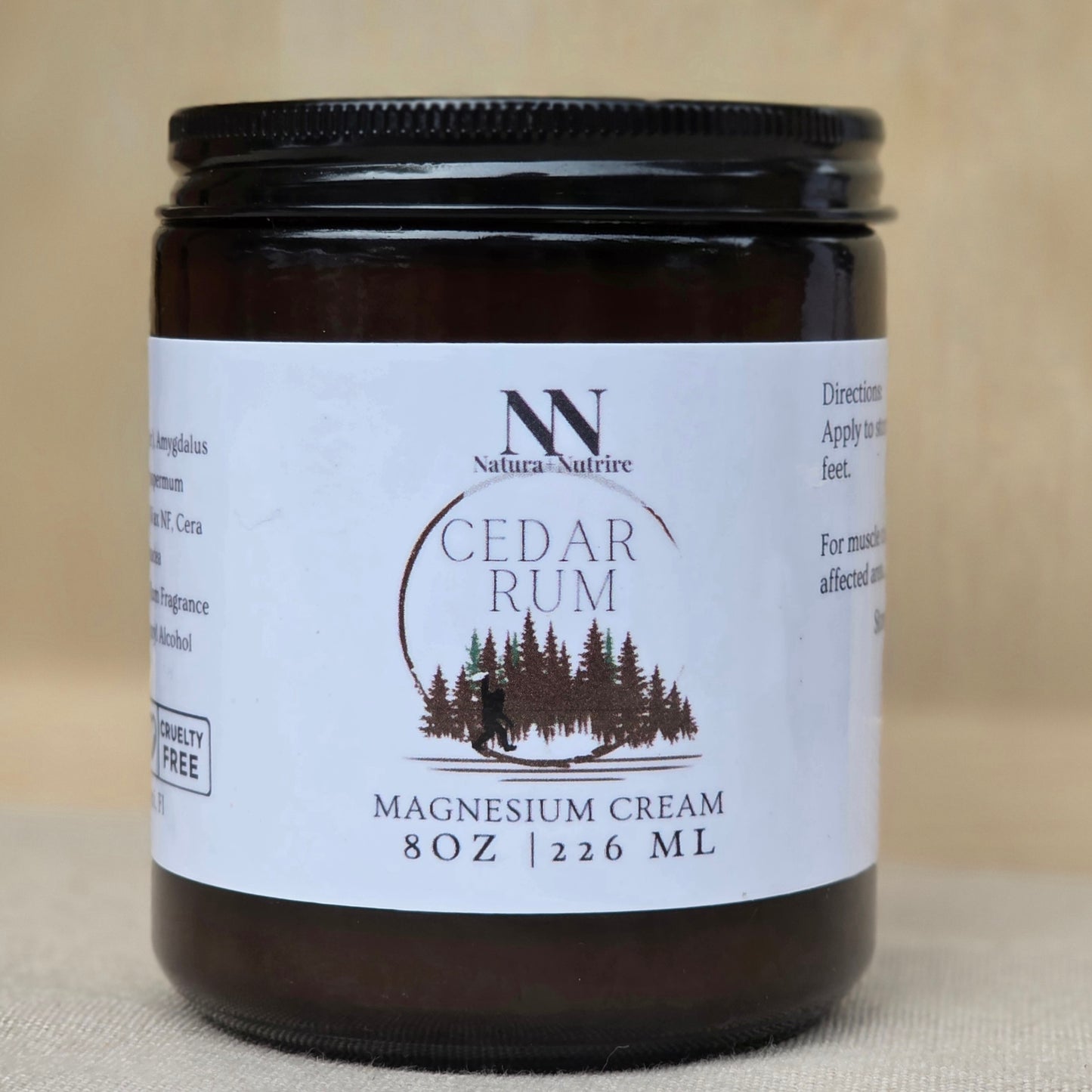 Cedar Rum Magnesium Cream
