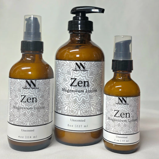 Zen Magnesium Lotion (Unscented)
