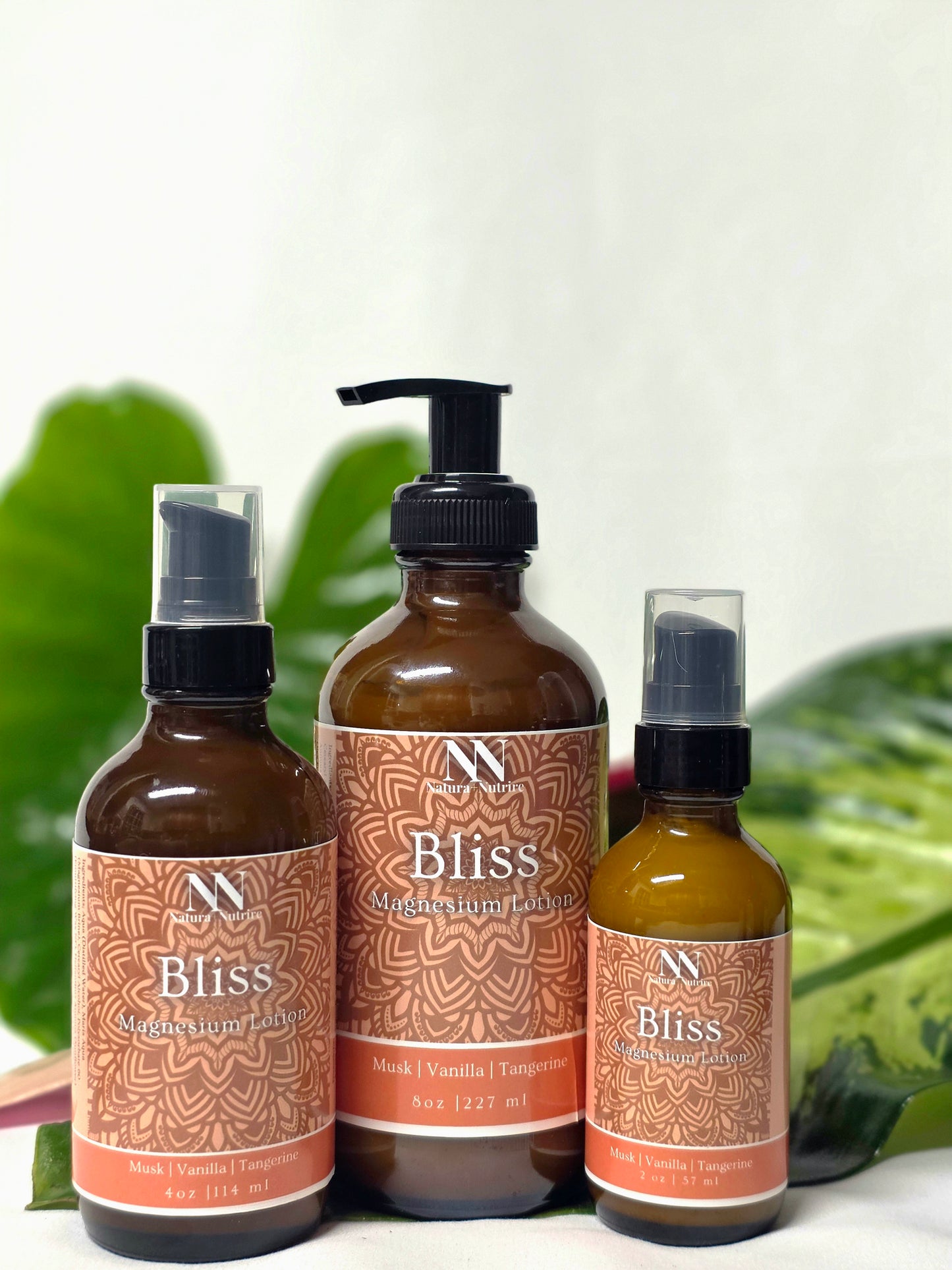 Bliss Magnesium Lotion – Vanilla Tangerine for Sleep, Relaxation & Hydration