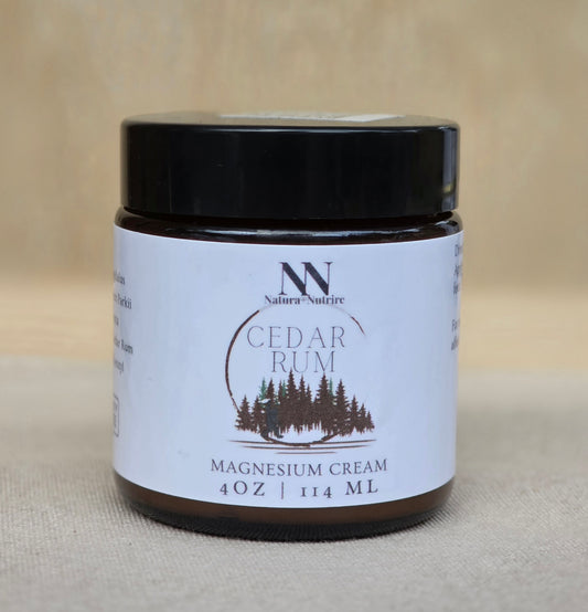 Cedar Rum Magnesium Cream