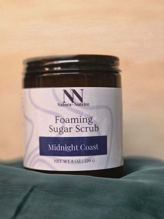 Foaming Sugar Scrub | Natural Exfoliating Body Polish