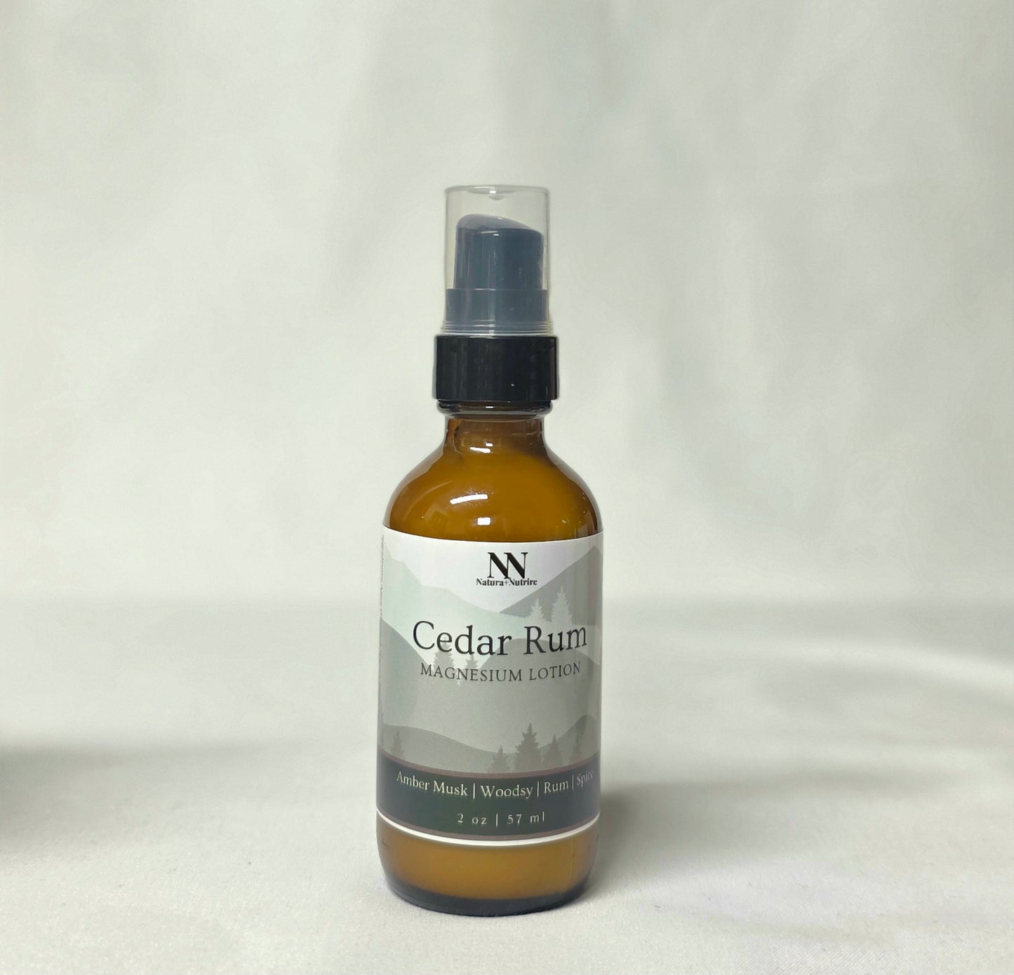 Cedar Rum Magnesium Lotion | Nourish & Relax Your Skin
