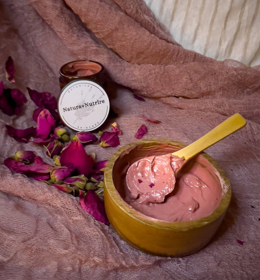 Rose Renewal Mask - Natura Nutrire Botanical Skincare